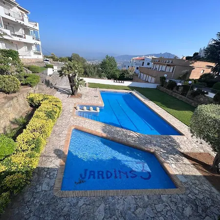 Apartment Bonito Con Vistas Al Mar Y Piscina Roses